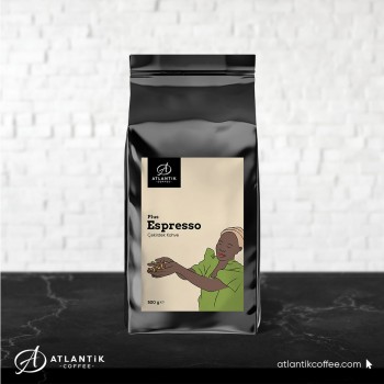 Atlantik Espresso Plus Çekirdek Kahve 500GR