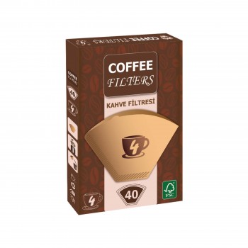 Filtre Kahve Kağıdı 4 Numara (80 Adet)