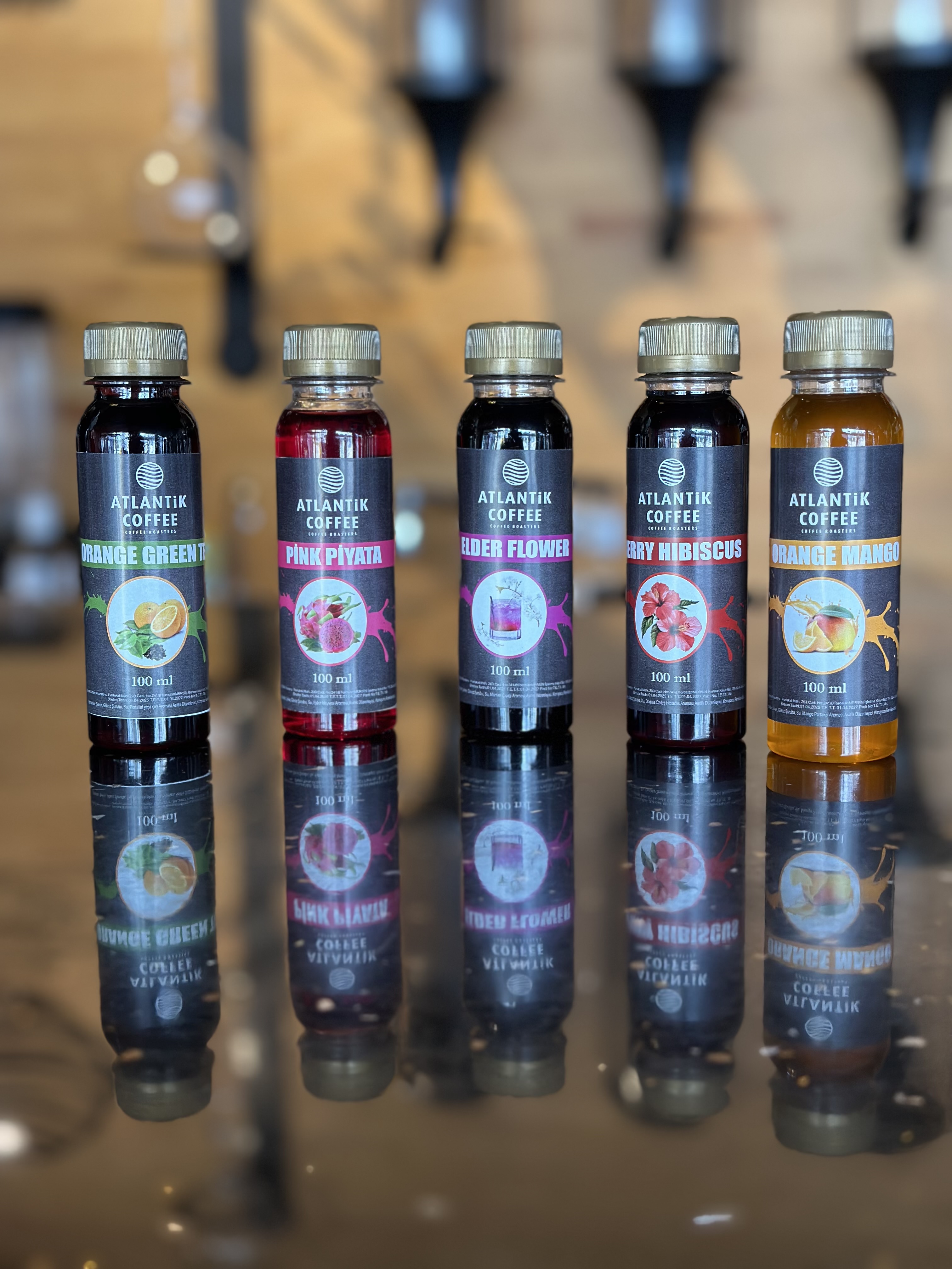Atlantik Soğuk Demleme İçecek Seti 5x100ml